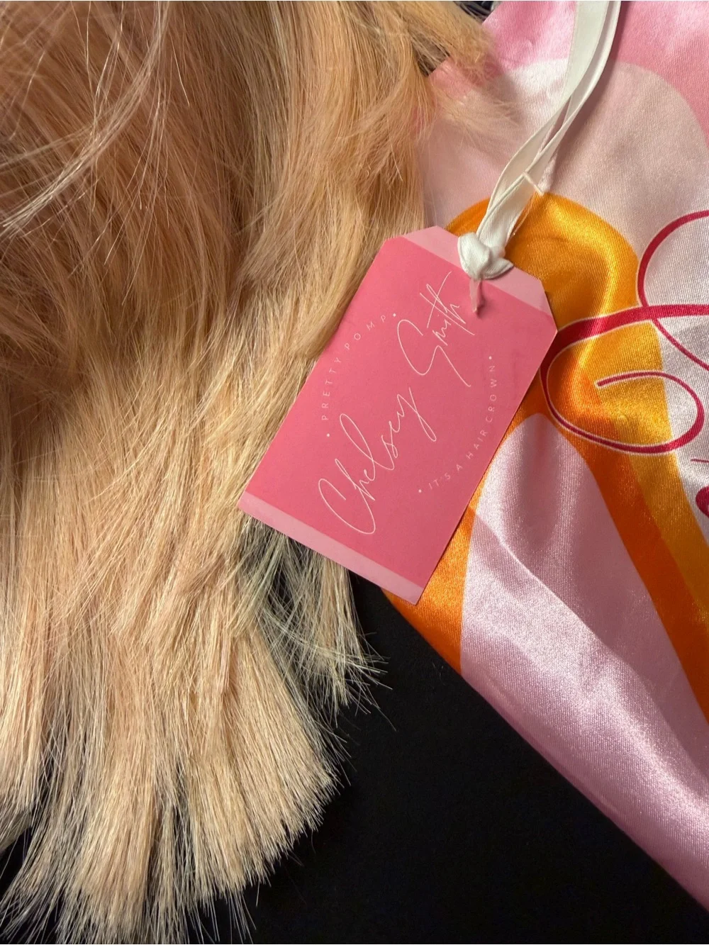 Pretty Pomp Chelsey Smith Crowns Peach Blonde Straight Bob Wig